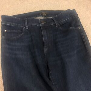 Ann Taylor Women Dark Blue Stretch Denim Jeans
